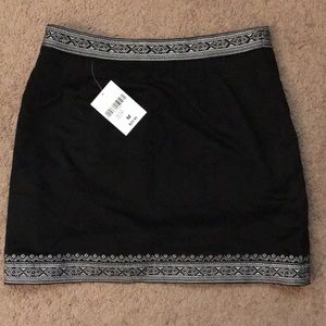Forever 21 Skirts - Black patterned suede skirt Forever 21 Skirts - Black patterned suede skirt